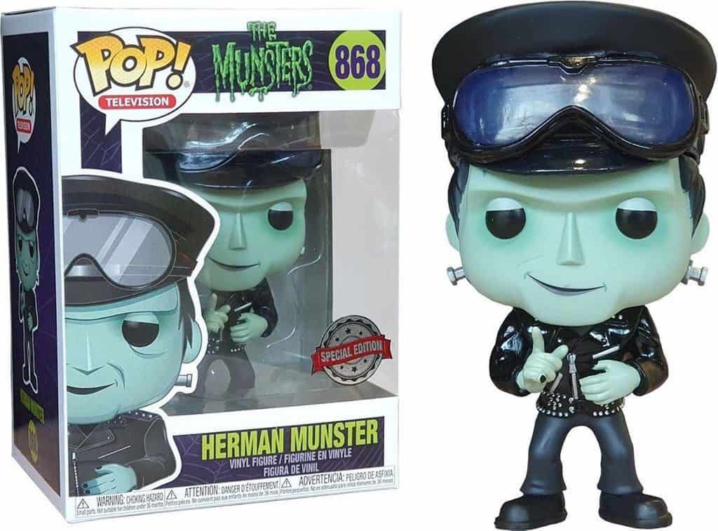 Herman Munster Racer - The Munsters vinyl figure collectible [Barcode 889698411431] - Main Image 2