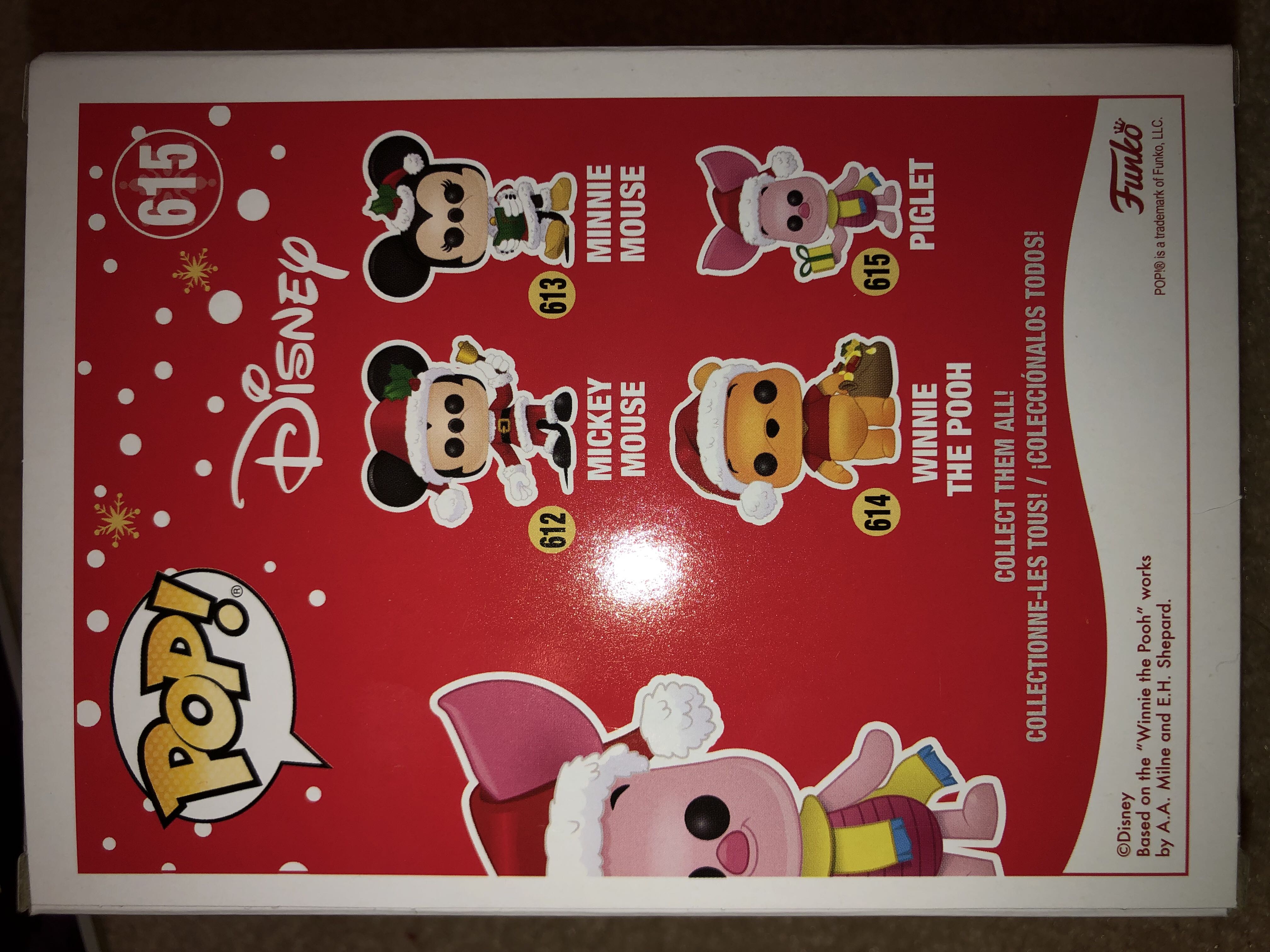 Piglet - Winnie the Pooh vinyl figure collectible [Barcode 889698433303] - Main Image 2