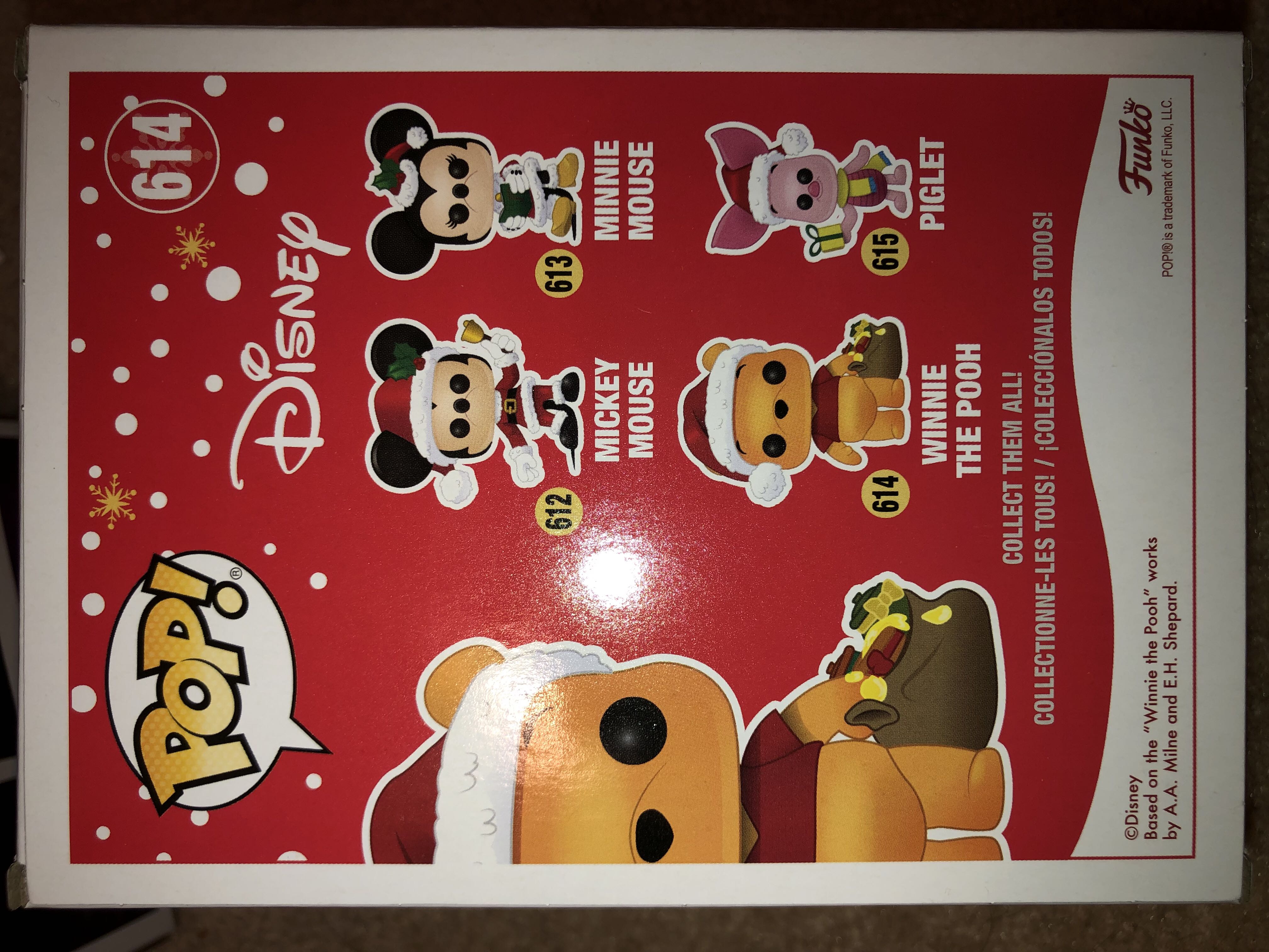 Disney Christmas Funko: Winnie The Pooh - Disney vinyl figure collectible [Barcode 889698433280] - Main Image 2