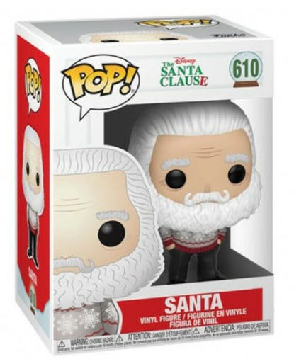 Disney: Santa From The Santa Claus Funko Pop #610 - Disney vinyl figure collectible [Barcode 889698426008] - Main Image 2