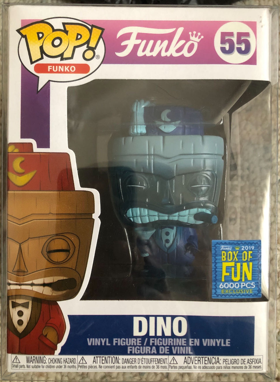 Dino (Blue) - Funko vinyl figure collectible [Barcode 889698411196] - Main Image 3