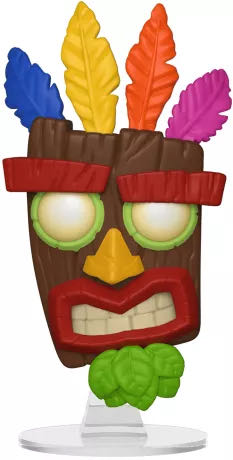 420 AKU AKU - Crash Bandicoot vinyl figure collectible [Barcode 889698339155] - Main Image 3