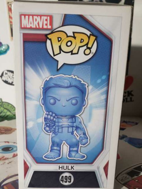 Hulk (Blue Chrome) #499 - Avengers: Endgame vinyl figure collectible [Barcode 889698413534] - Main Image 2