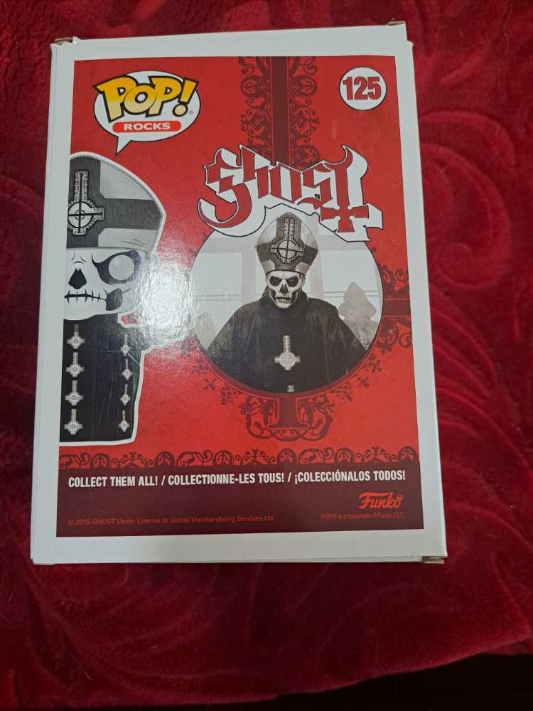 Papa Emeritus II - Musicians vinyl figure collectible [Barcode 11907799] - Main Image 2