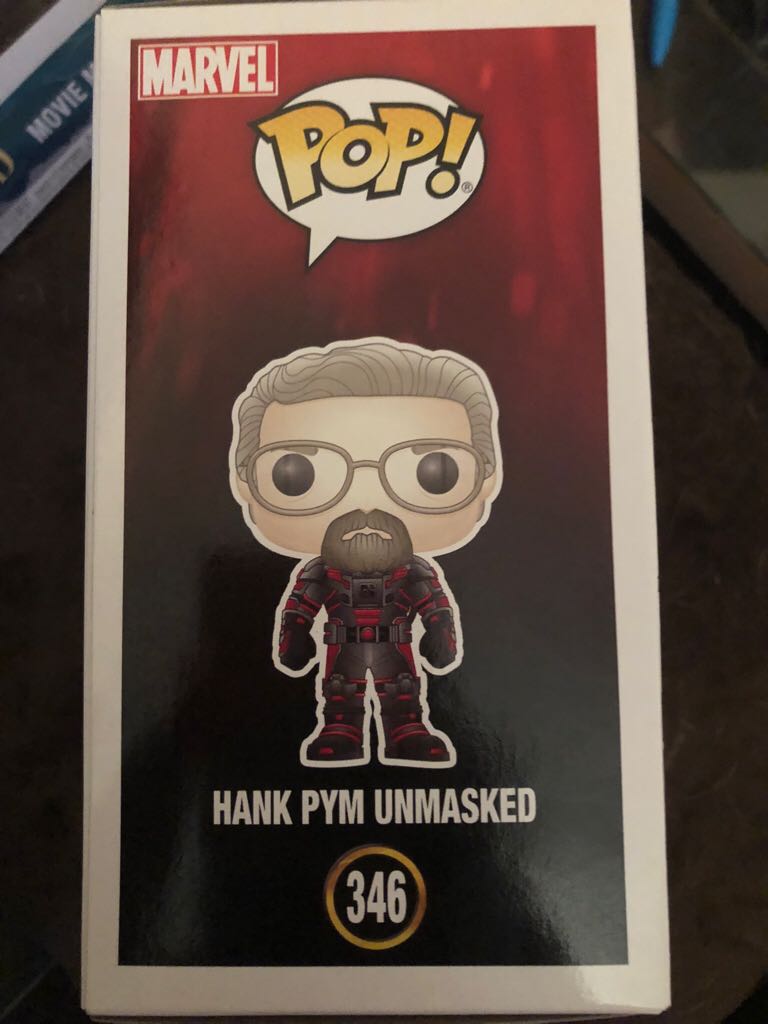 Hank Pym Unmasked - Ant-Man and the Wasp vinyl figure collectible - Main Image 2
