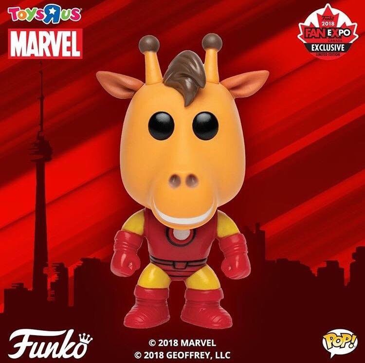 Geoffrey as Iron Man - Ad Icons vinyl figure collectible [Barcode 889698313568] - Main Image 2
