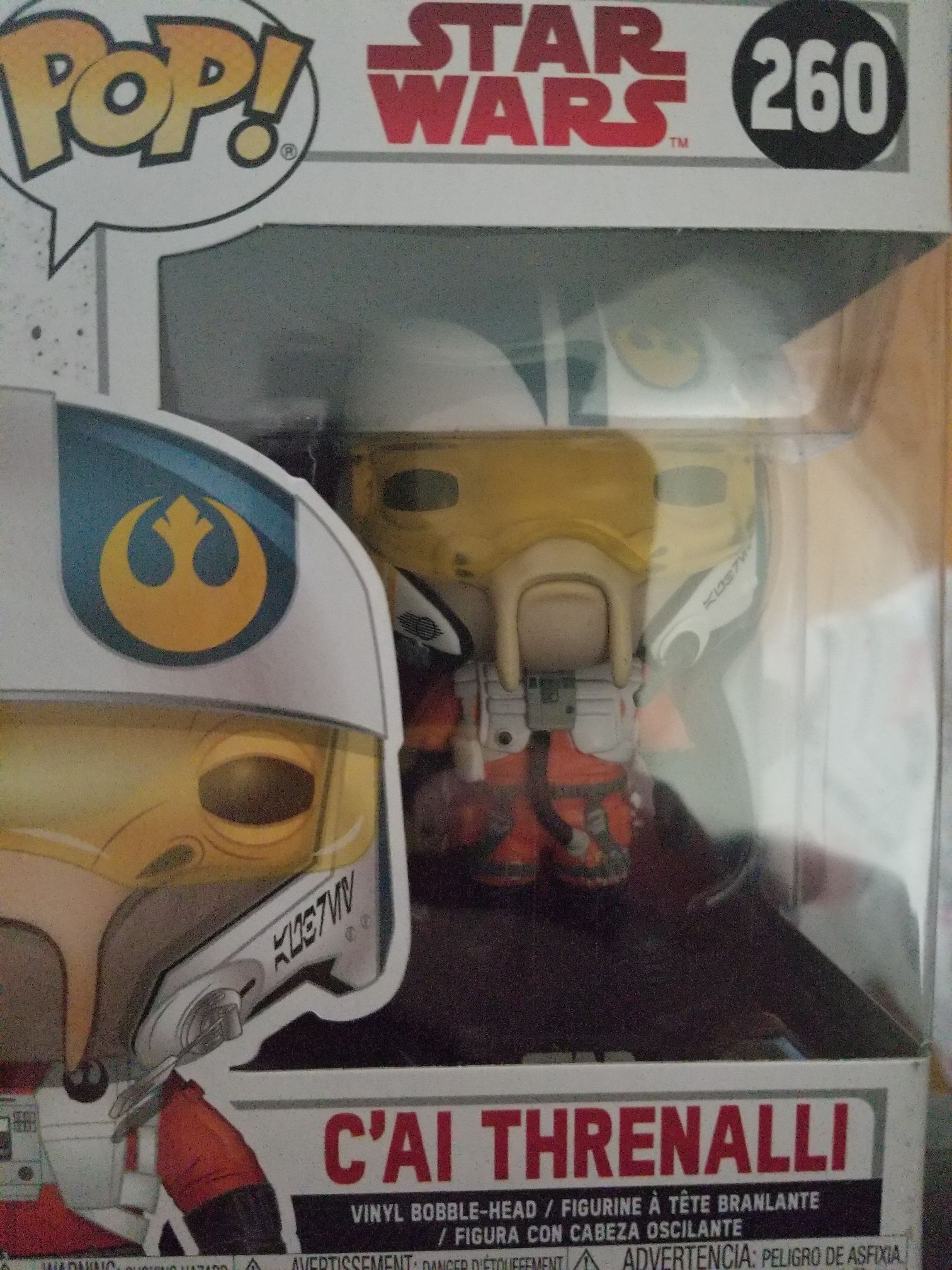 # 260 C’ai Threnalli - Star Wars vinyl figure collectible [Barcode 889698317931] - Main Image 2