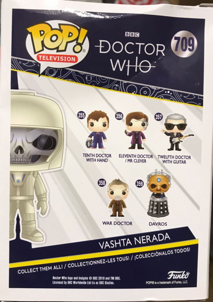Vashta Nerada - Doctor Who vinyl figure collectible [Barcode 889698350914] - Main Image 2