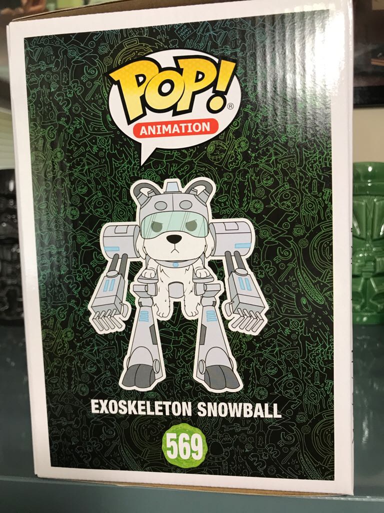 Exoskeleton Snowball - Rick & Morty vinyl figure collectible [Barcode 889698402491] - Main Image 2