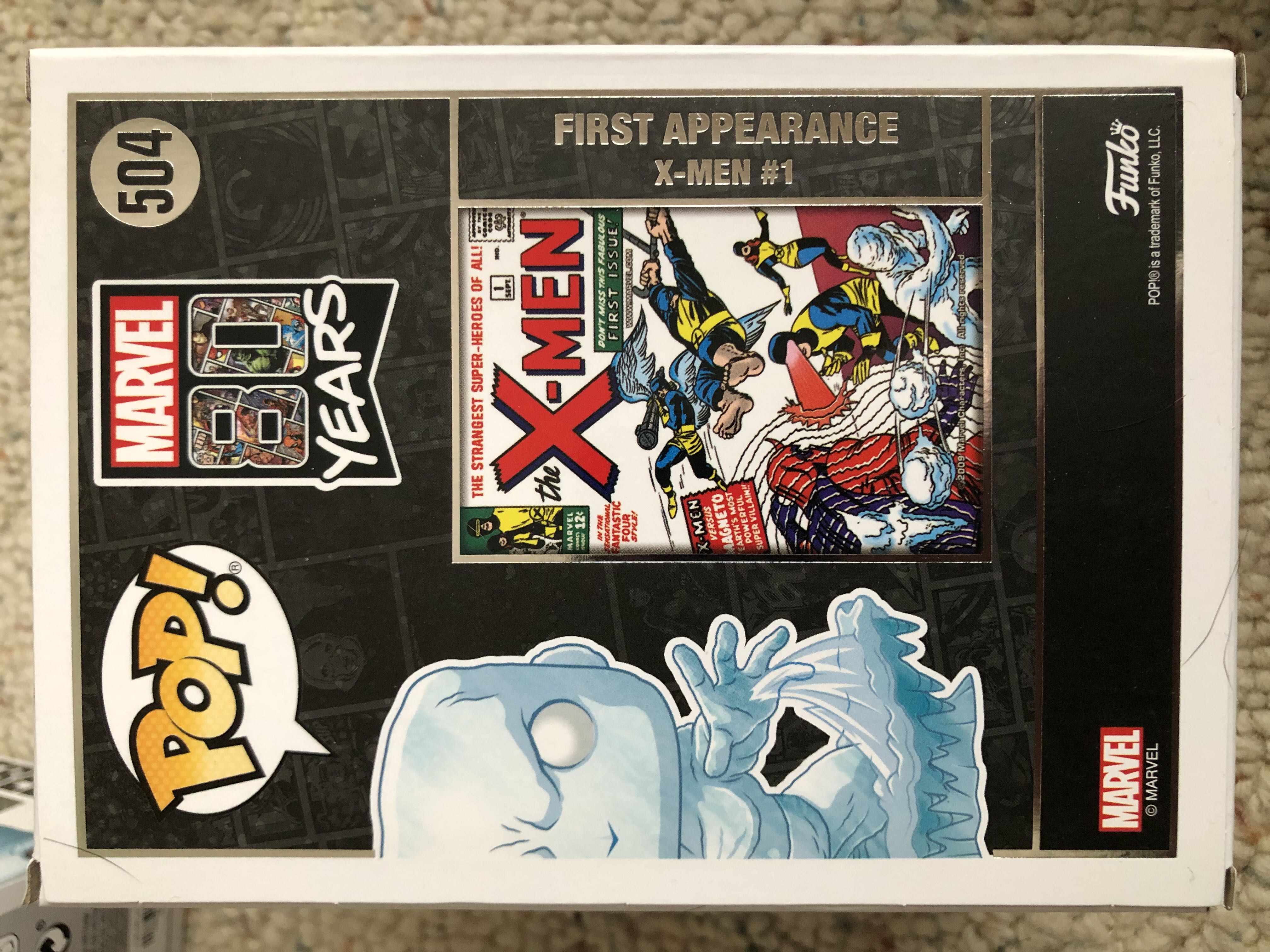 Marvel 80 Years -504- Iceman - Marvel Universe vinyl figure collectible [Barcode 889698407175] - Main Image 2