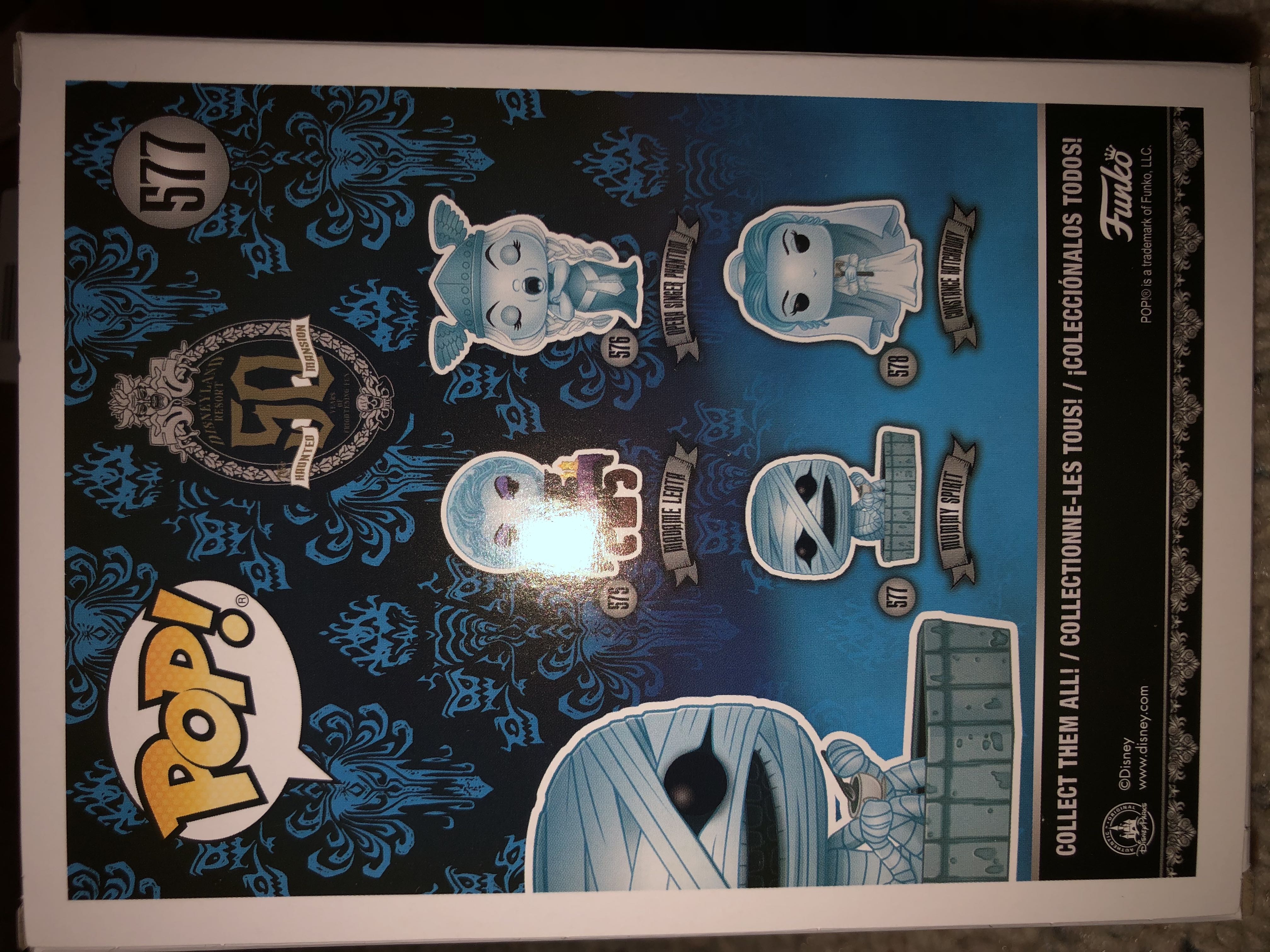 Haunted Mansion - Mummy Spirit - Disney vinyl figure collectible [Barcode 889698421492] - Main Image 2