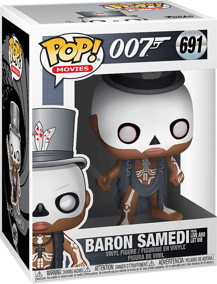 Baron Samedi - 007 vinyl figure collectible [Barcode 889698356855] - Main Image 2