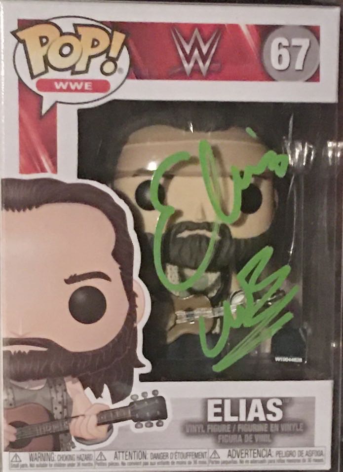 Elias (With Guitar) - WWE vinyl figure collectible [Barcode 889698419437] - Main Image 2