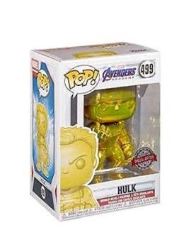 Hulk (Yellow Chrome) #499 - Avengers: Endgame vinyl figure collectible [Barcode 889698413527] - Main Image 3