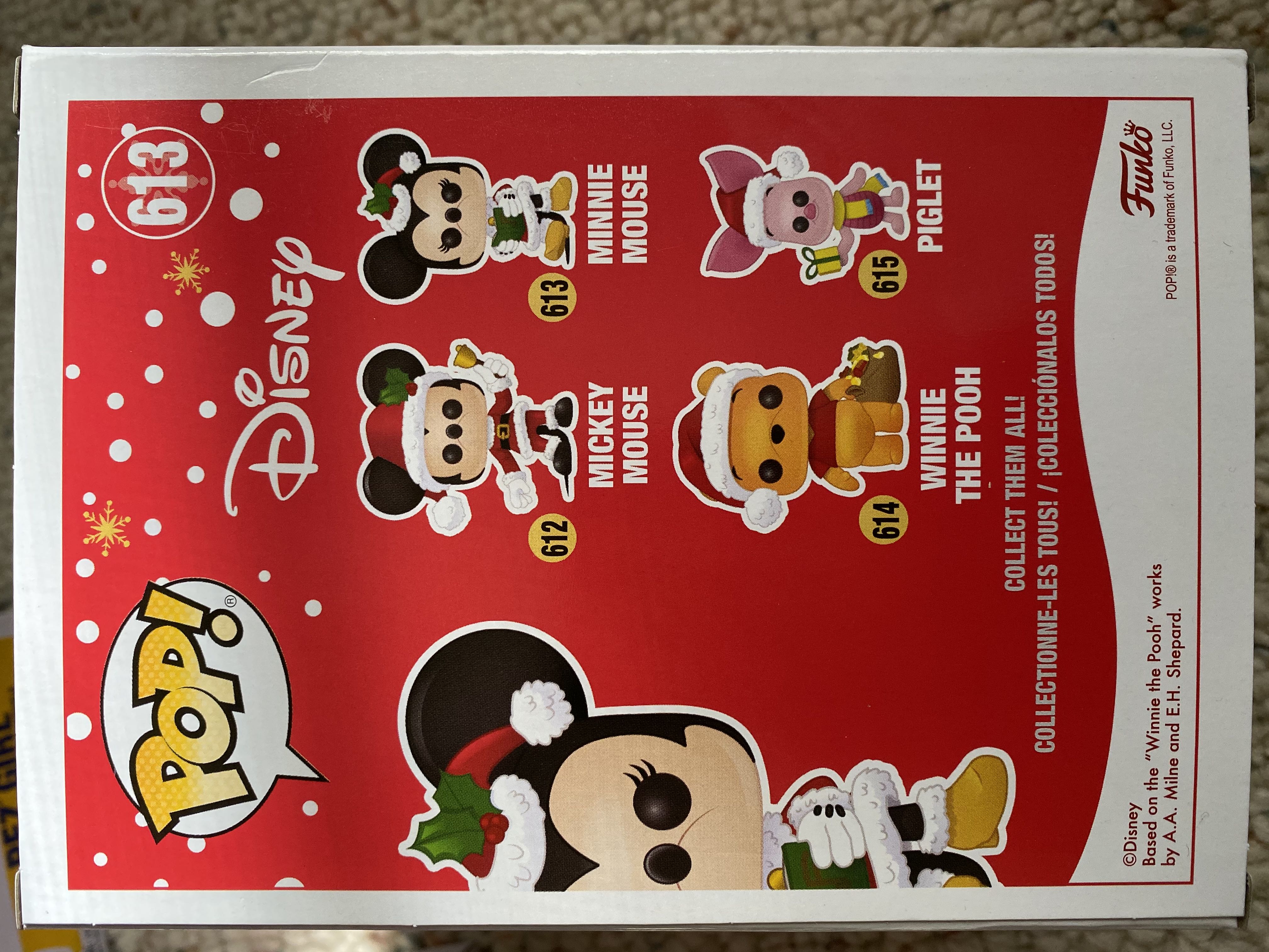 Disney Christmas Funko: Minnie Mouse - Disney vinyl figure collectible [Barcode 889698433310] - Main Image 2