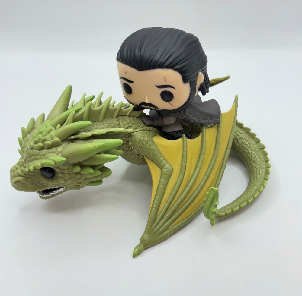 Jon Snow & Rhaegal - Game of Thrones vinyl figure collectible [Barcode 889698444484] - Main Image 4