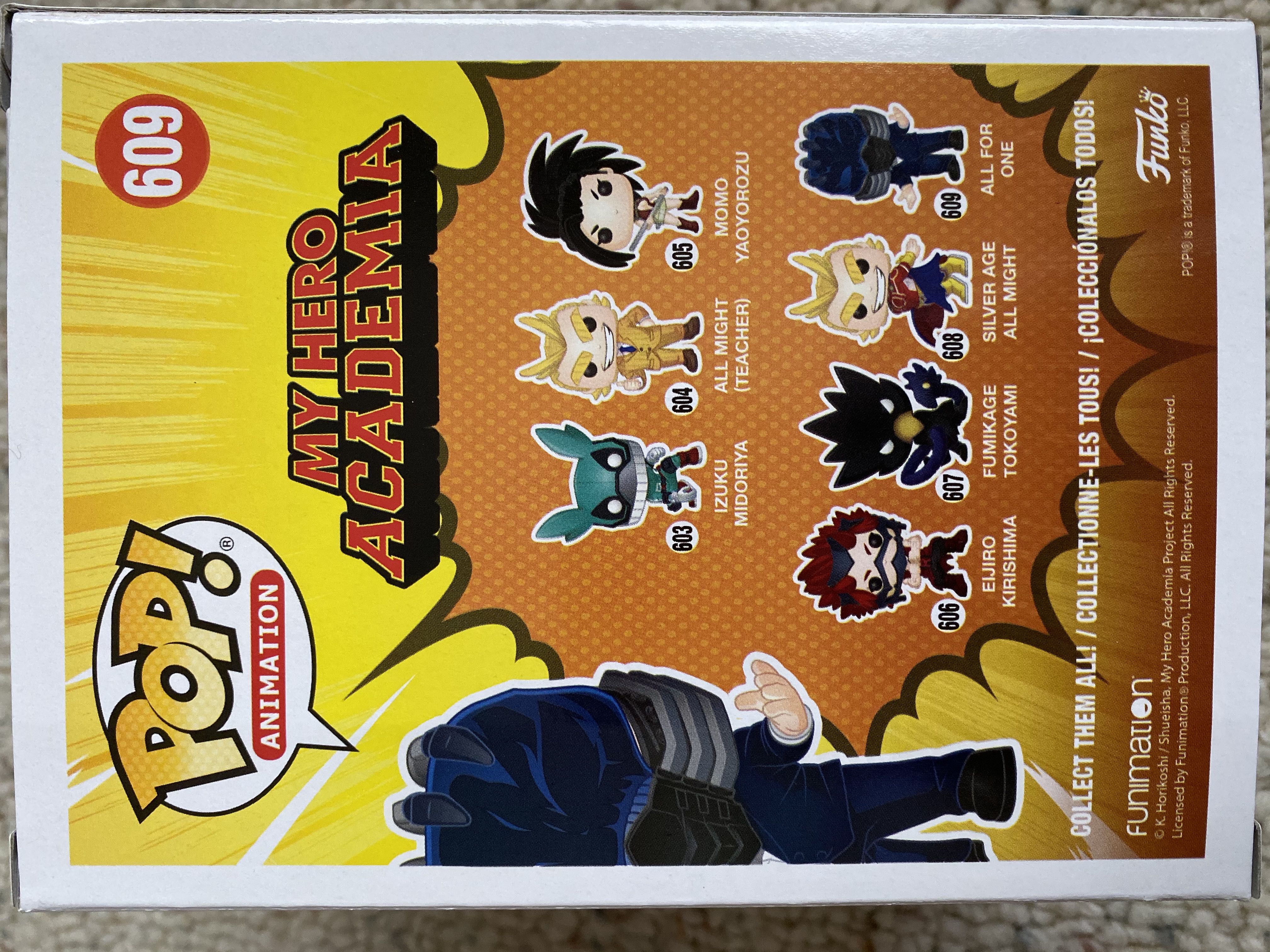 All For One - My Hero Academia vinyl figure collectible [Barcode 889698429337] - Main Image 2