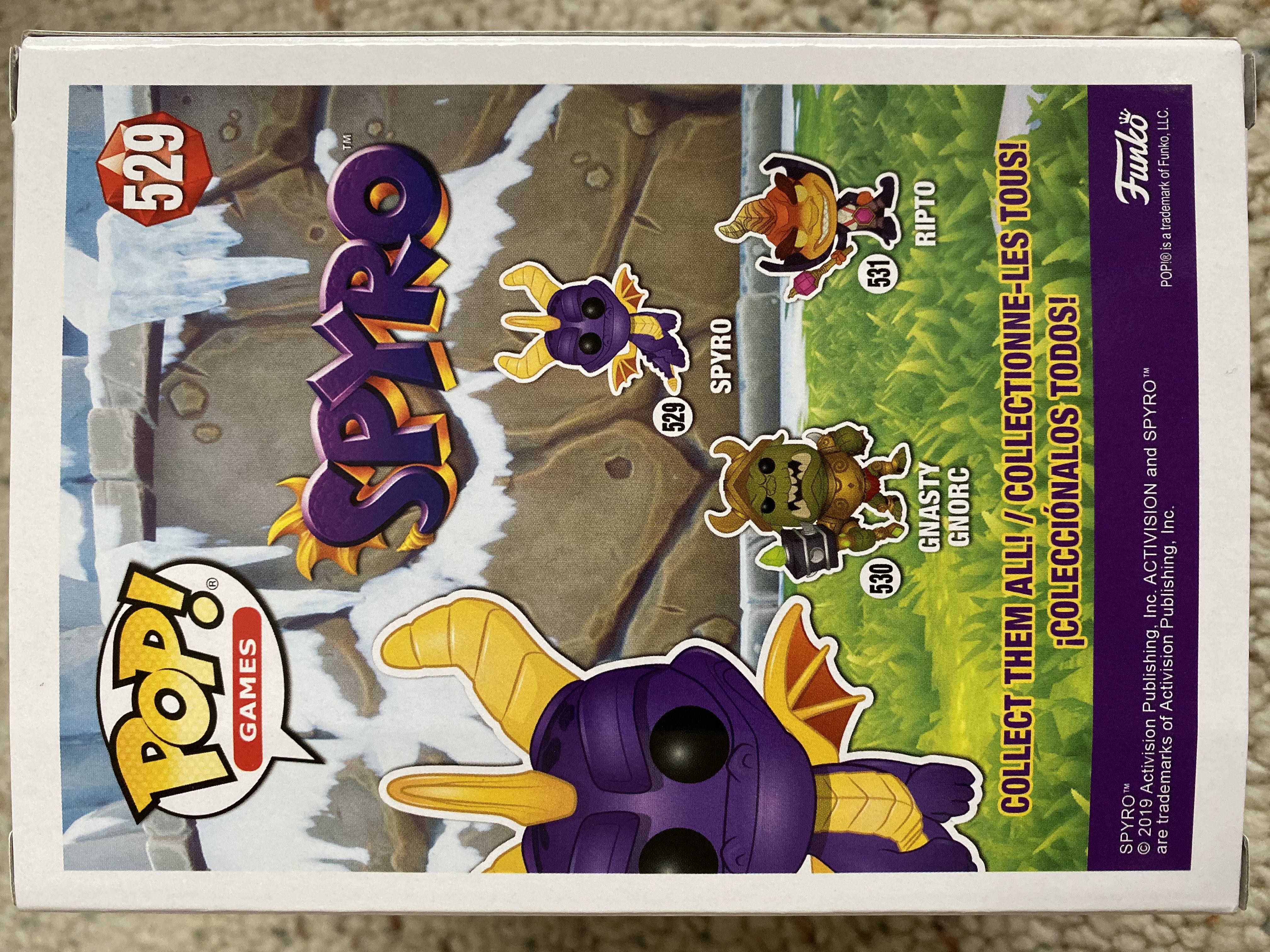Spyro - Spyro vinyl figure collectible [Barcode 889698433464] - Main Image 2