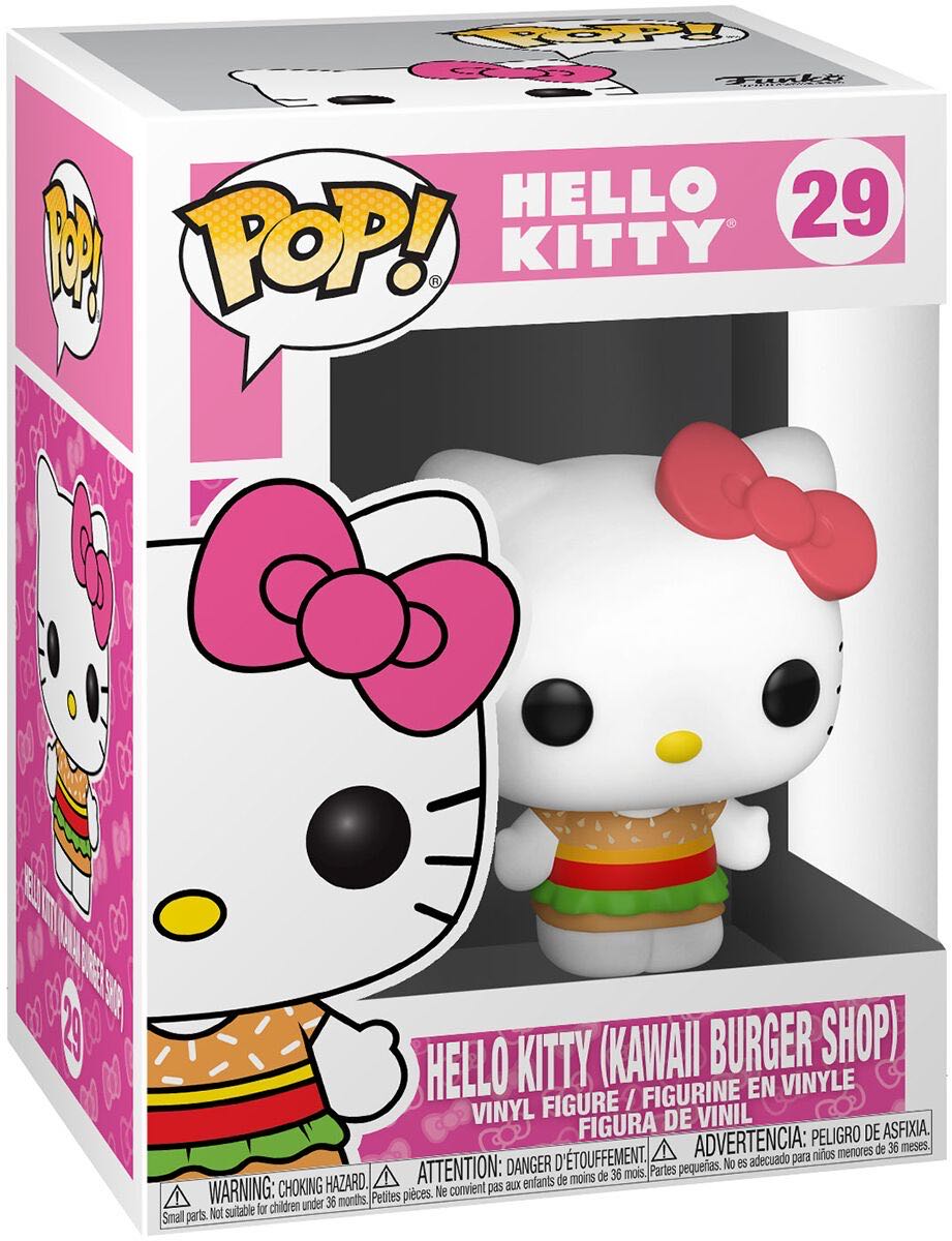 Hello Kitty (Kawaii Burger Shop) - Hello Kitty vinyl figure collectible [Barcode 889698434720] - Main Image 3