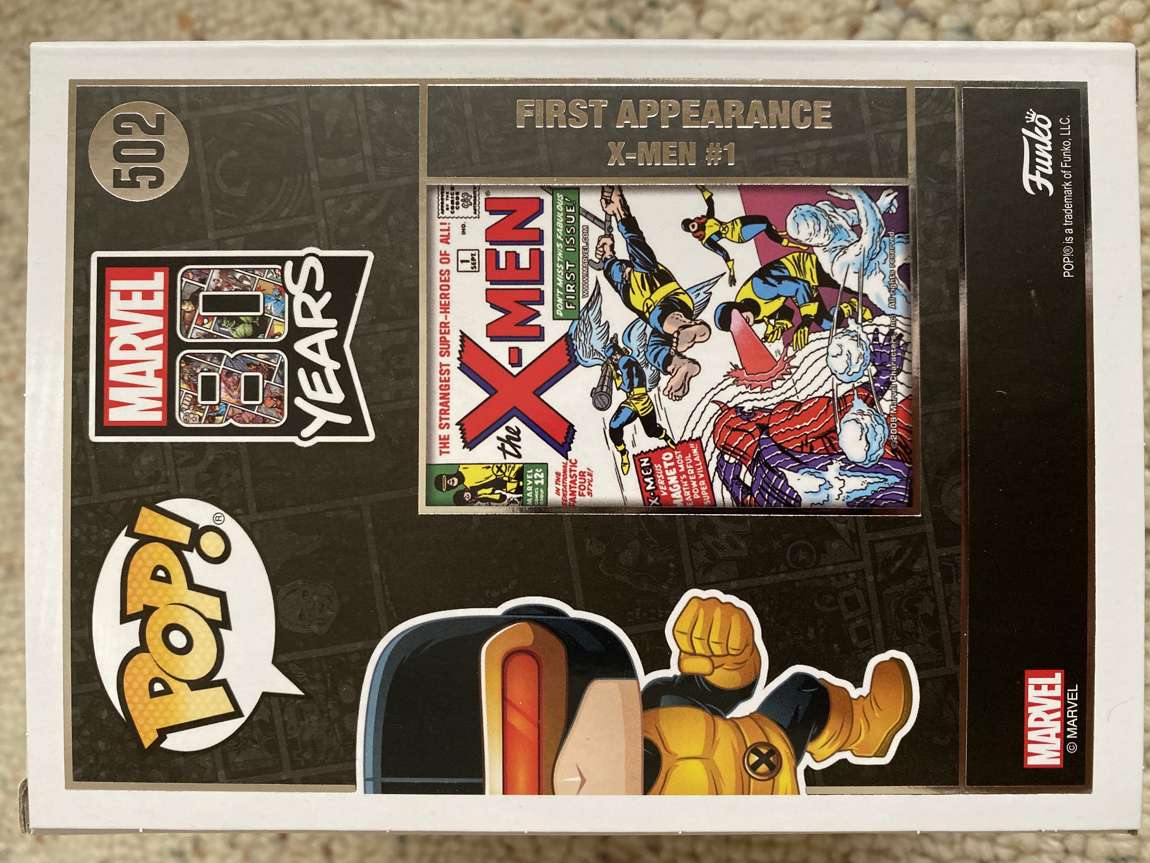 Cyclops - X-Men vinyl figure collectible [Barcode 889698407144] - Main Image 2