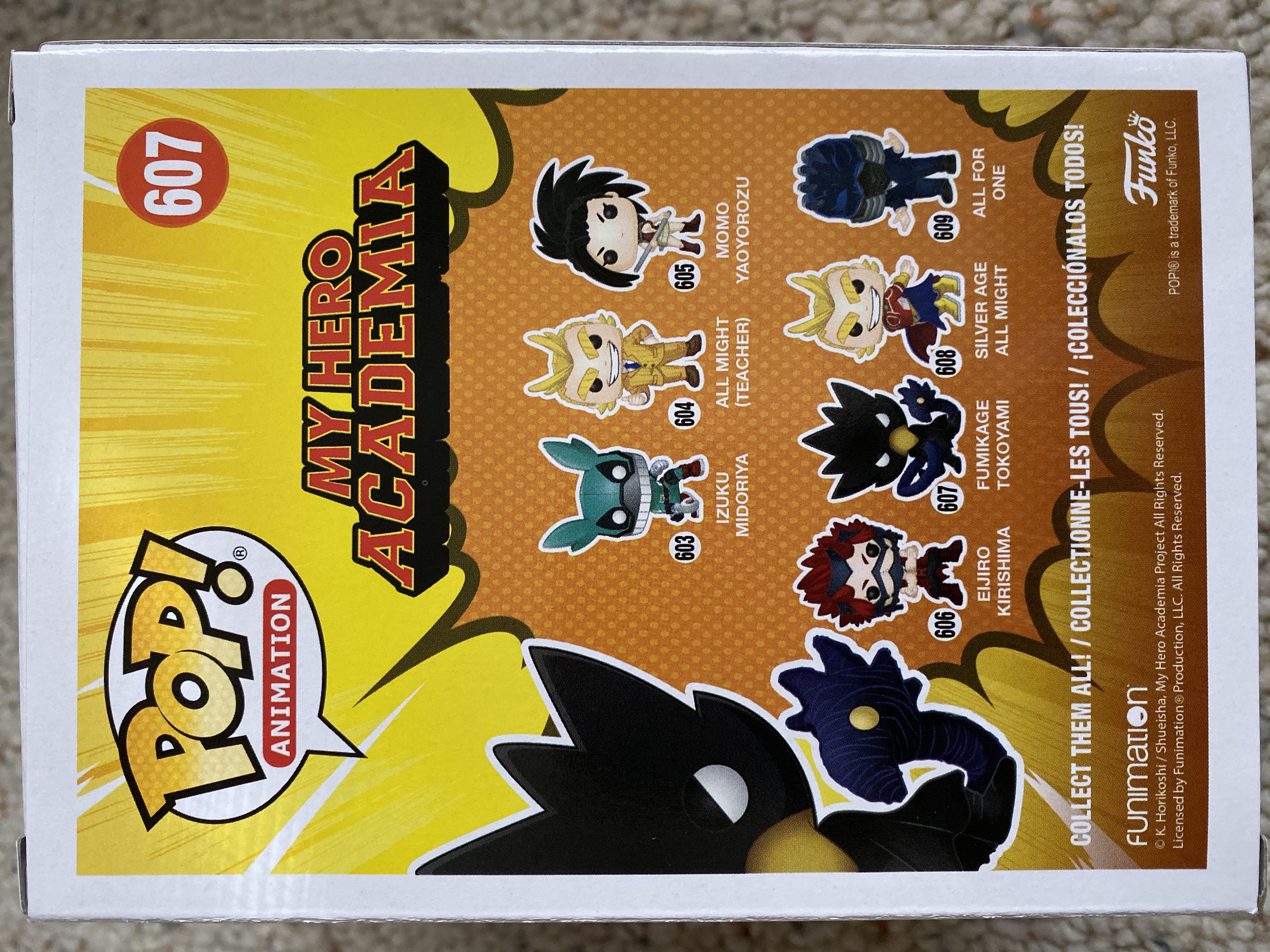 MHA: Fumikage Tokoyami (Tsukuyomi Dark Shadow) - My Hero Academia vinyl figure collectible [Barcode 889698429344] - Main Image 2