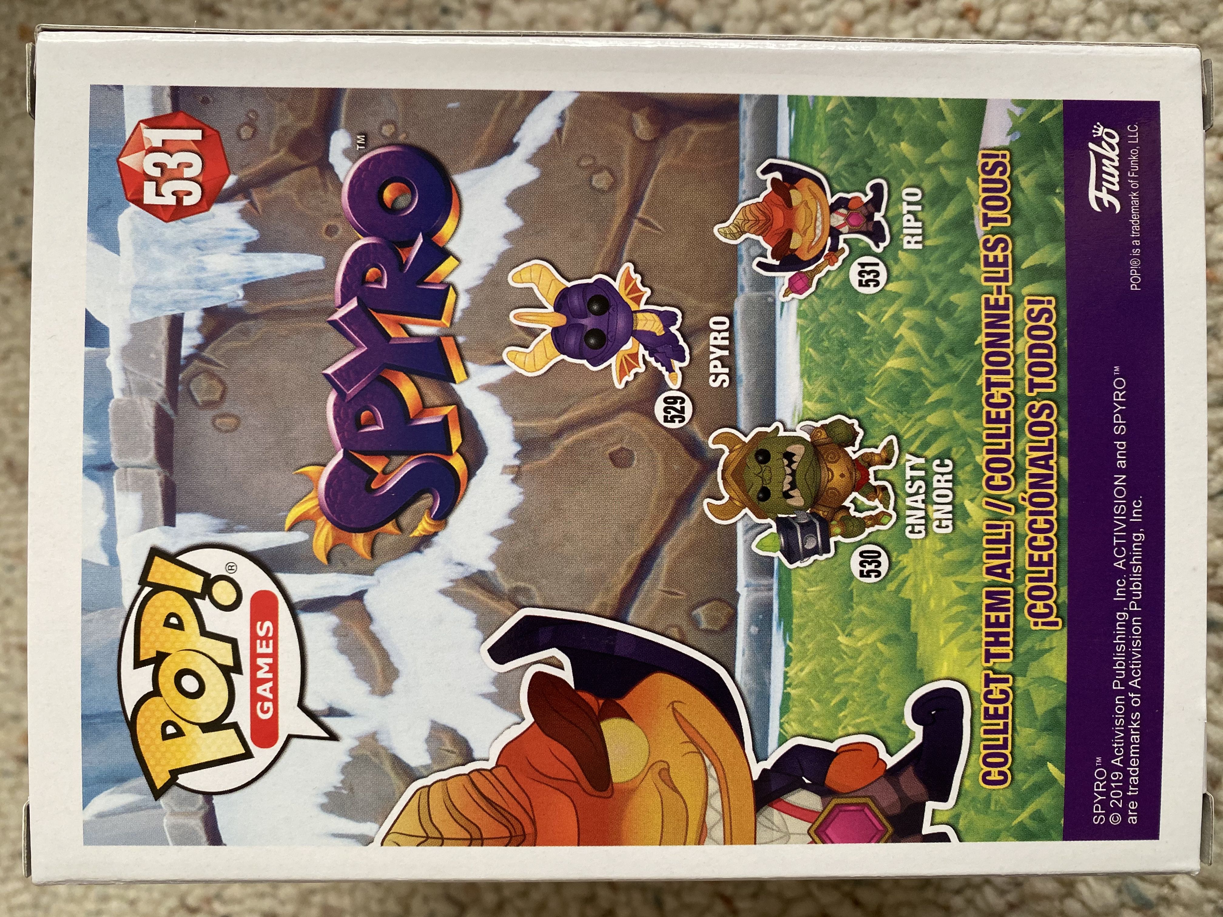 Ripto - Spyro vinyl figure collectible [Barcode 889698433471] - Main Image 2