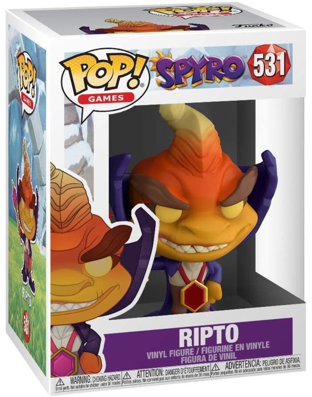 Ripto - Spyro vinyl figure collectible [Barcode 889698433471] - Main Image 4