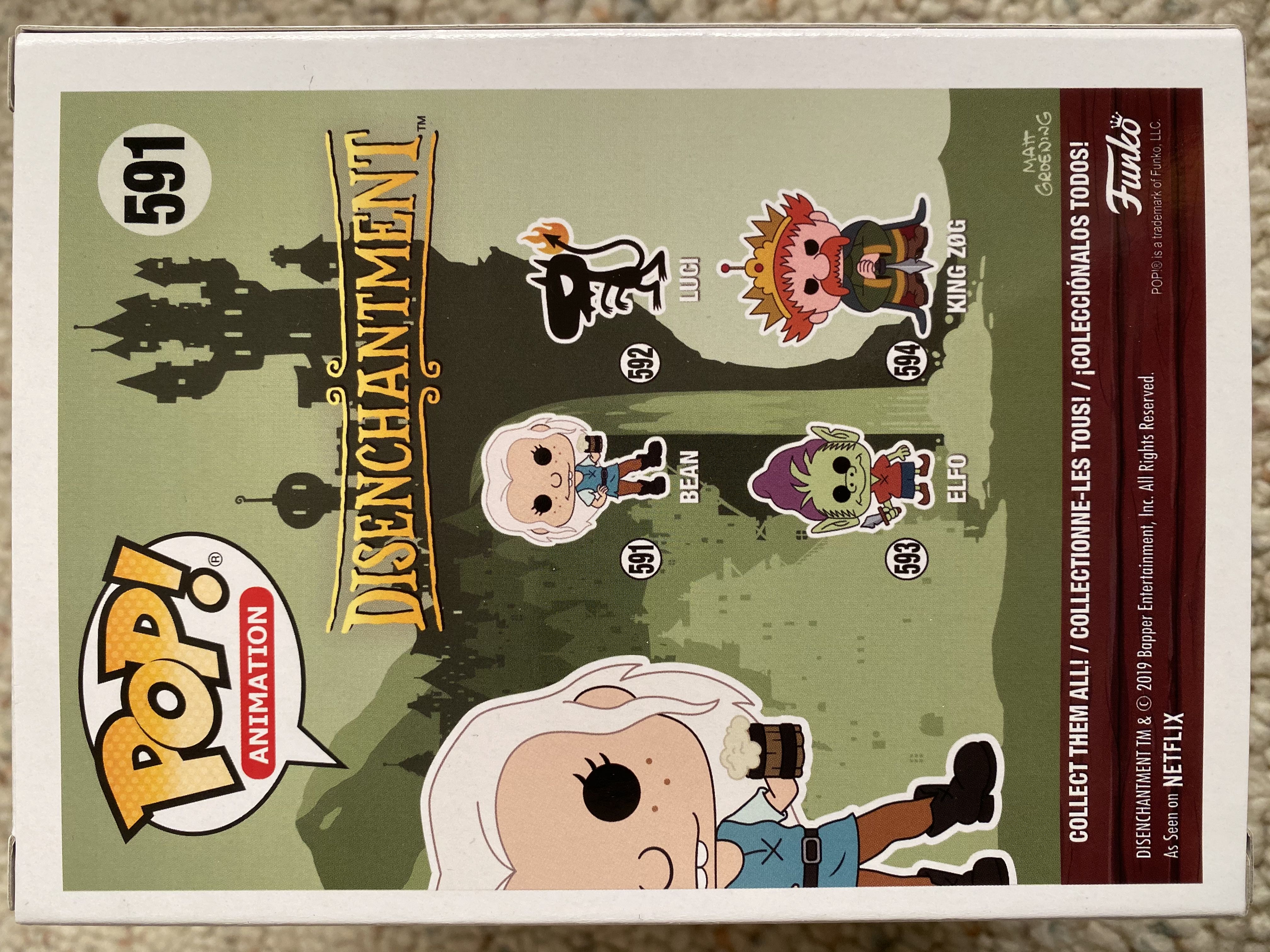 Bean - Funko vinyl figure collectible [Barcode 889698408769] - Main Image 2