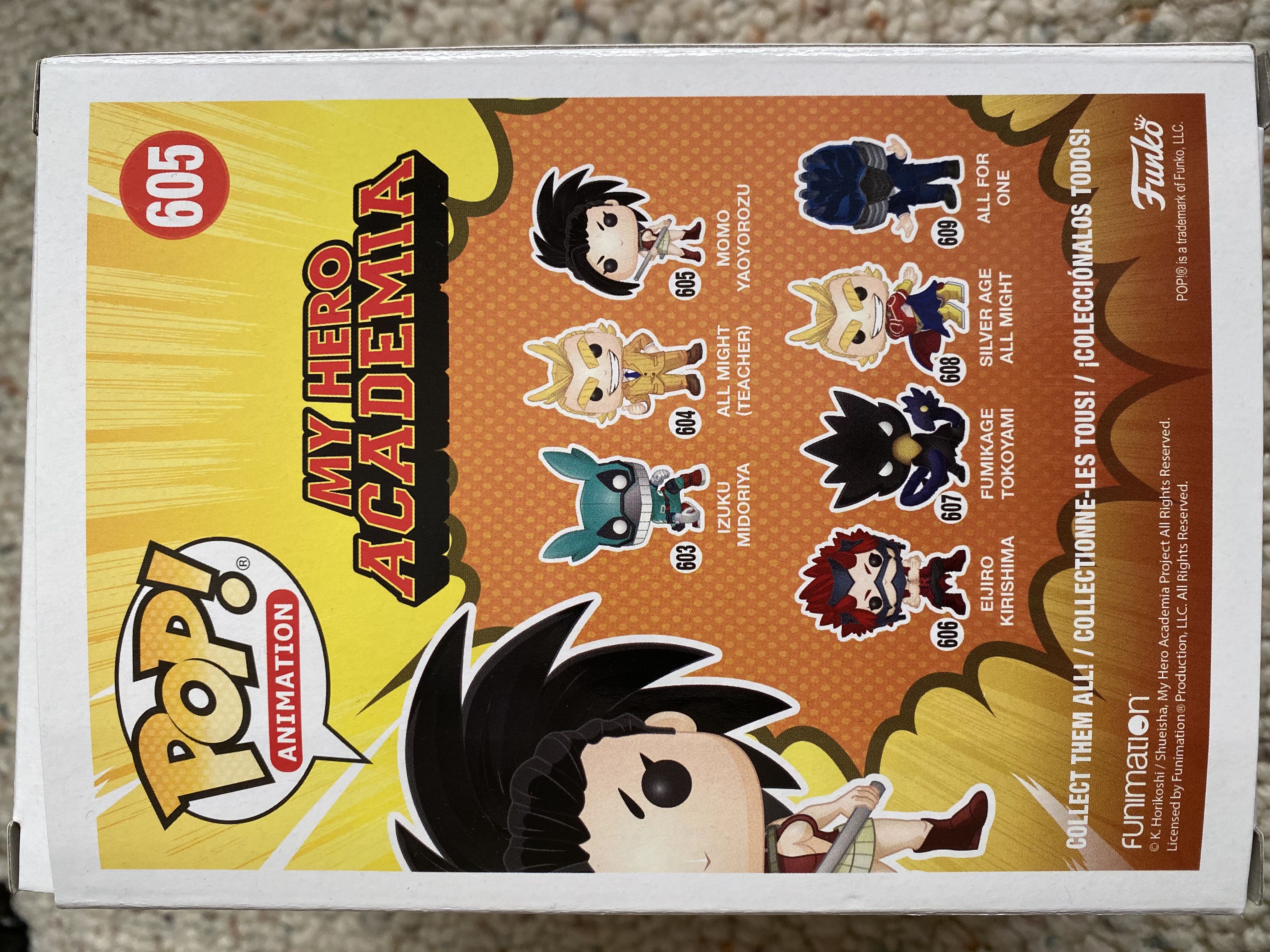 MHA: Momo Yaoyorozu - My Hero Academia vinyl figure collectible [Barcode 889698429351] - Main Image 2
