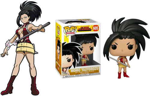 MHA: Momo Yaoyorozu - My Hero Academia vinyl figure collectible [Barcode 889698429351] - Main Image 4