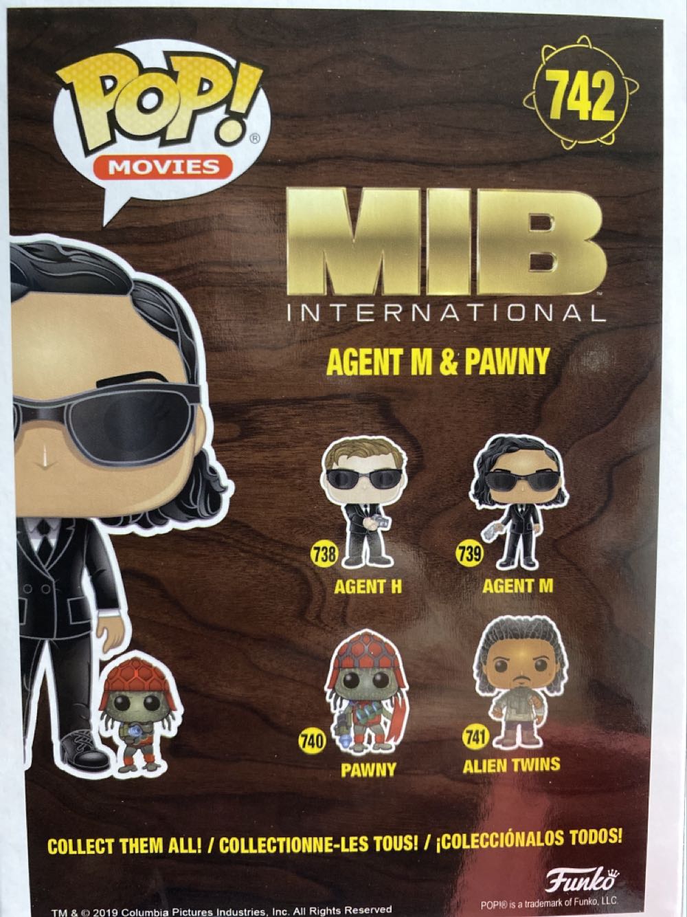 Agent M & Pawny - Men in Black vinyl figure collectible [Barcode 889698406031] - Main Image 2
