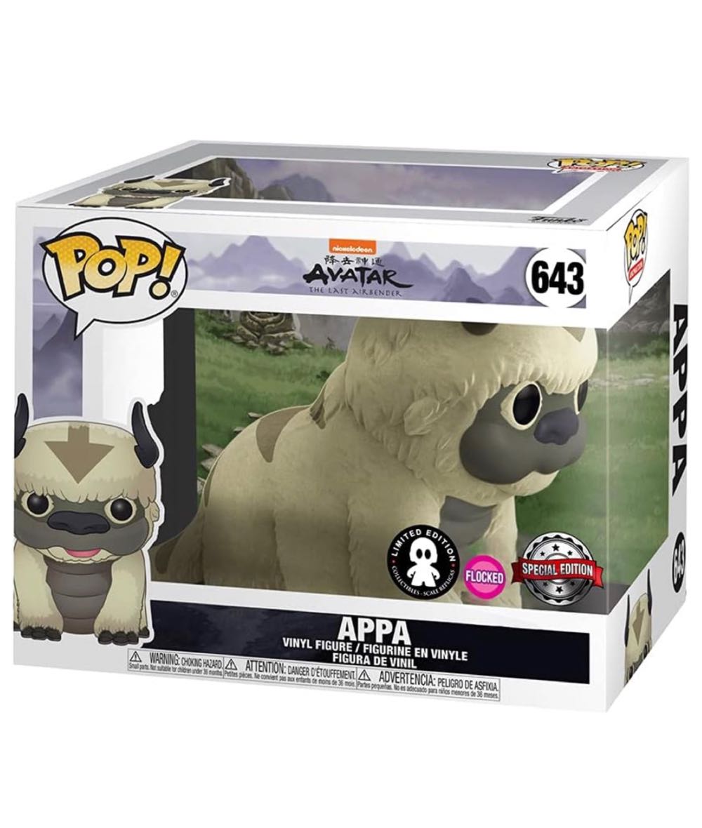 Appa - Avatar: The Last Airbender vinyl figure collectible [Barcode 889698364713] - Main Image 3