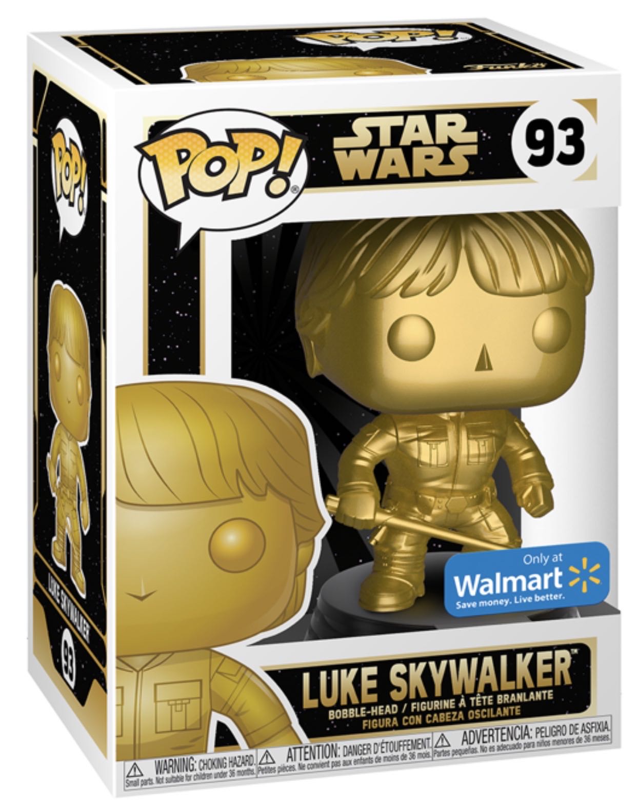 Luke Skywalker - Star Wars vinyl figure collectible [Barcode 889698430166] - Main Image 3