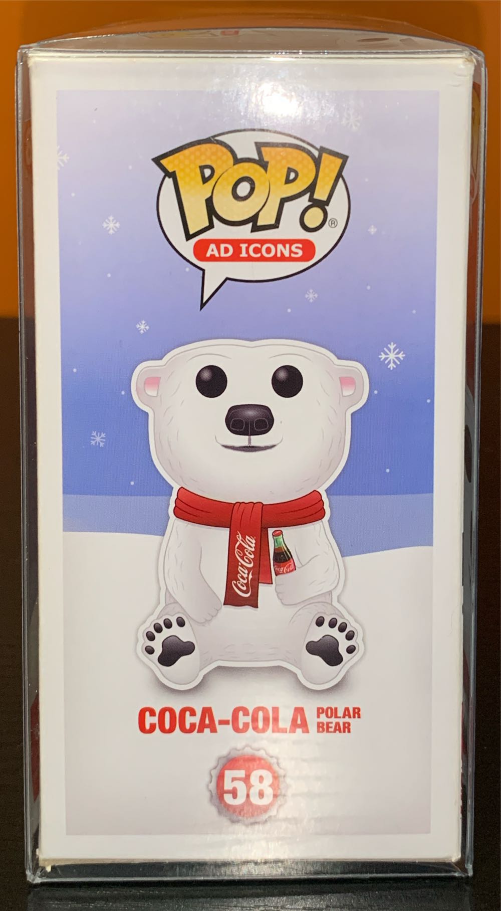 Coca-Cola Polar Bear - Ad Icons vinyl figure collectible [Barcode 889698417327] - Main Image 4