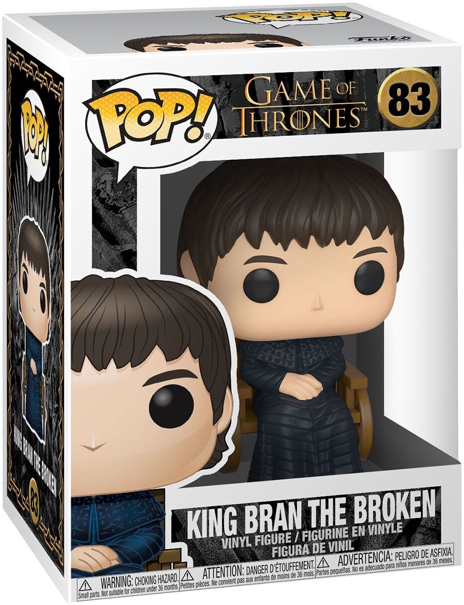 GoT: 83 King Bran The Broken - Game of Thrones vinyl figure collectible [Barcode 889698454292] - Main Image 2