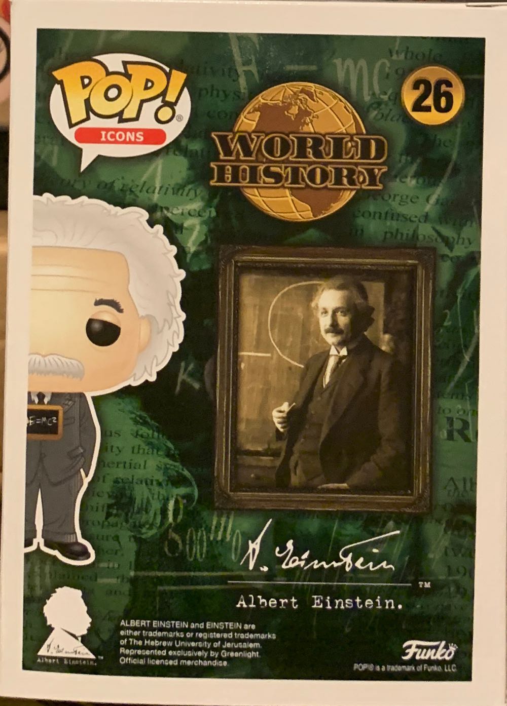 Albert Einstein - America vinyl figure collectible [Barcode 889698435437] - Main Image 3