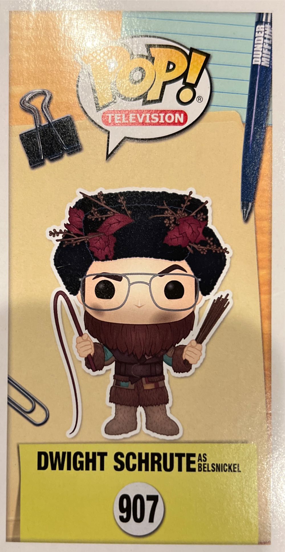 Funko Pop! Television The Office: Dwight Schrute (as Belsnickel) - Funko vinyl figure collectible [Barcode 889698434317] - Main Image 2