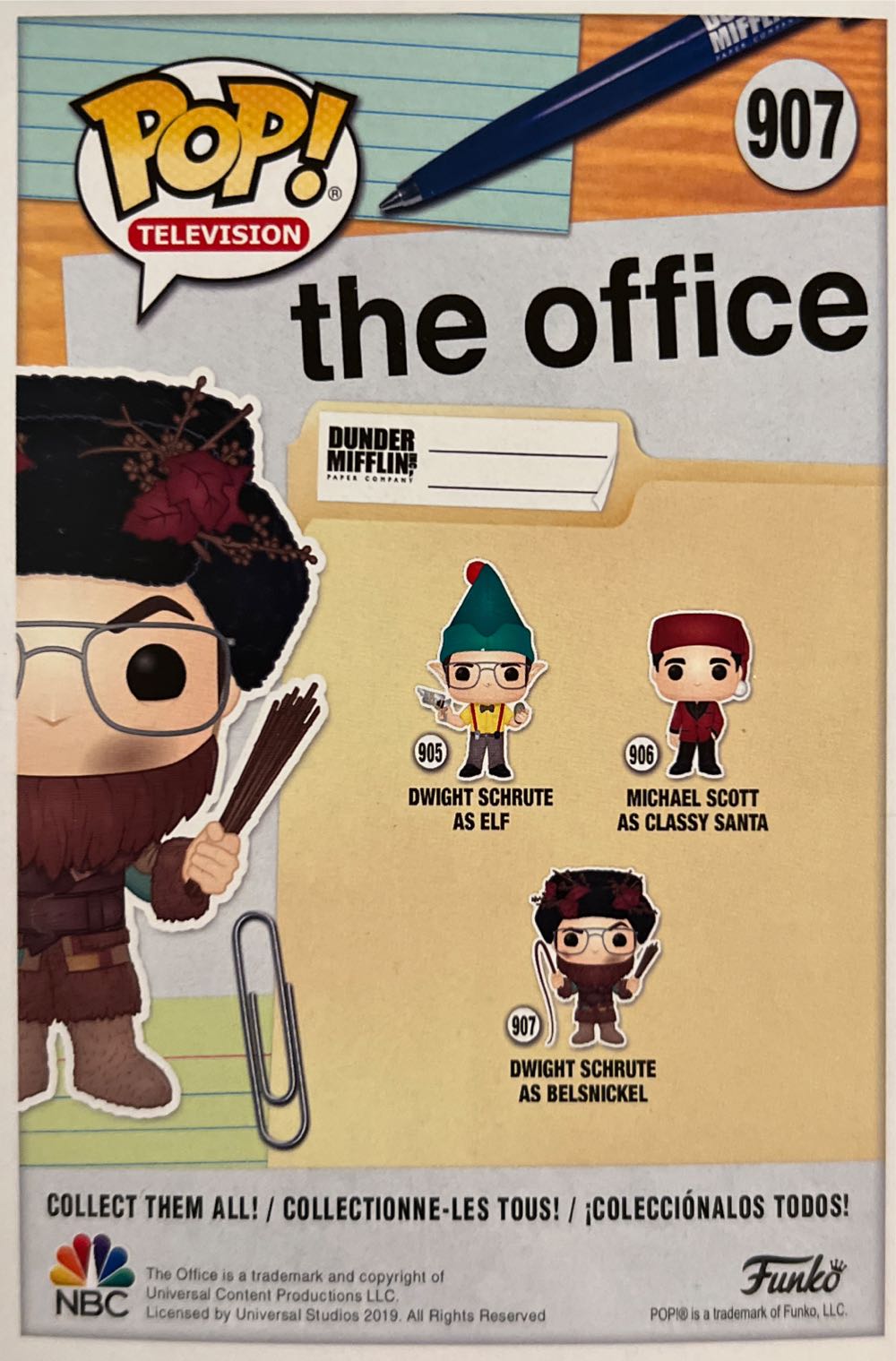 Funko Pop! Television The Office: Dwight Schrute (as Belsnickel) - Funko vinyl figure collectible [Barcode 889698434317] - Main Image 3