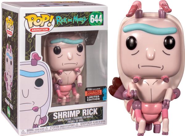 Shrimp Rick - Rick & Morty vinyl figure collectible [Barcode 889698433792] - Main Image 2