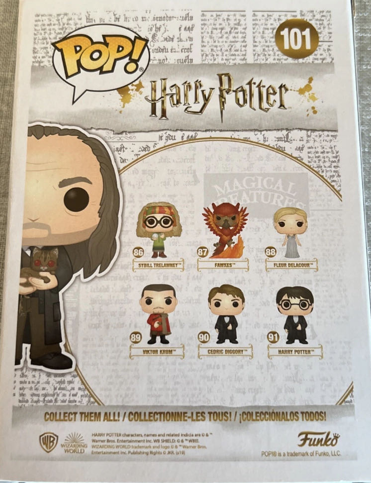Filch & Mrs Norris (Yule Ball) - Harry Potter vinyl figure collectible [Barcode 889698428507] - Main Image 3