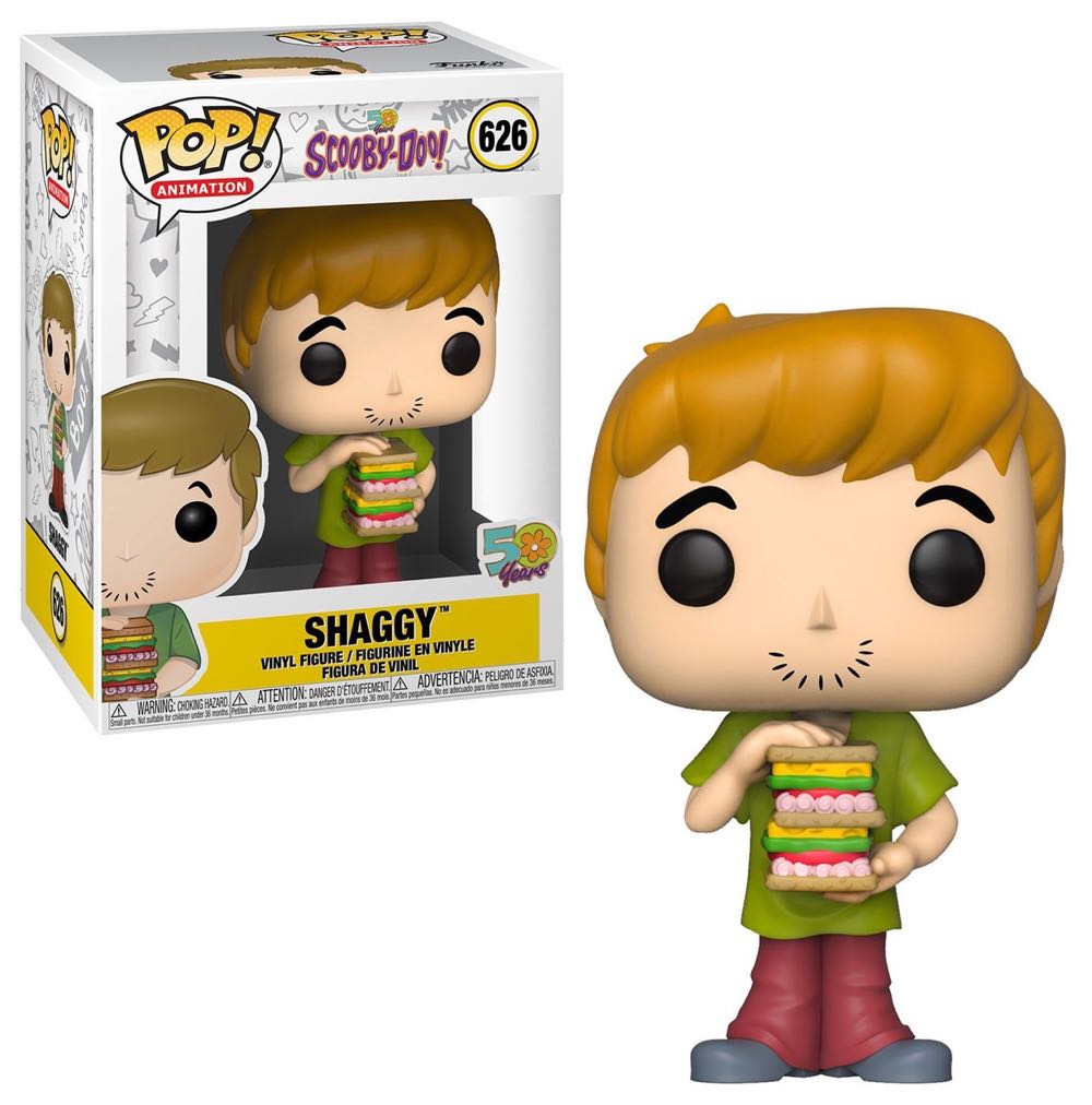 Shaggy - Scooby-Doo vinyl figure collectible [Barcode 889698399494] - Main Image 2