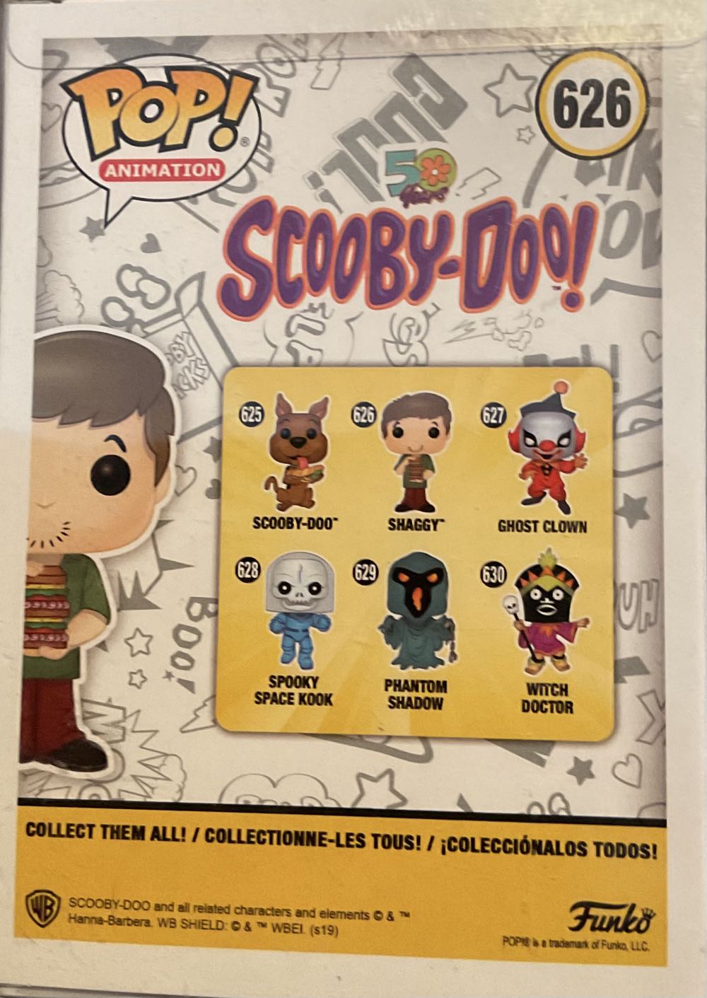 Shaggy - Scooby-Doo vinyl figure collectible [Barcode 889698399494] - Main Image 3
