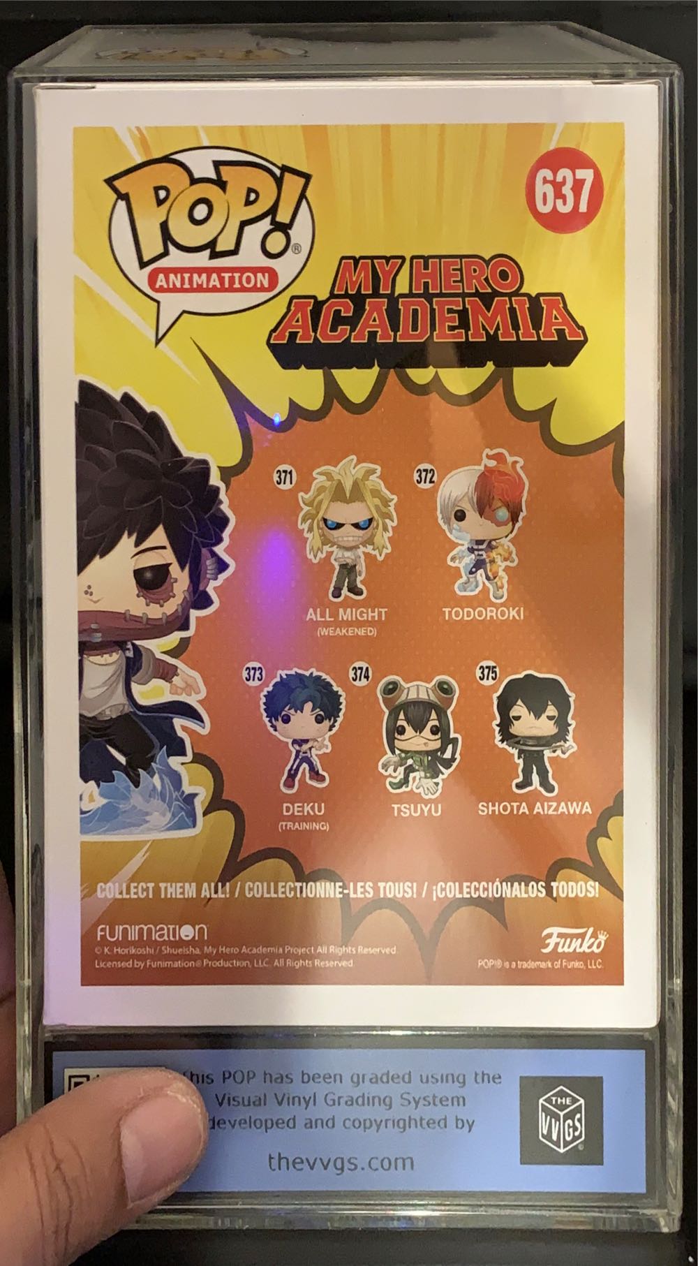 Dabi - My Hero Academia vinyl figure collectible [Barcode 889698434027] - Main Image 3