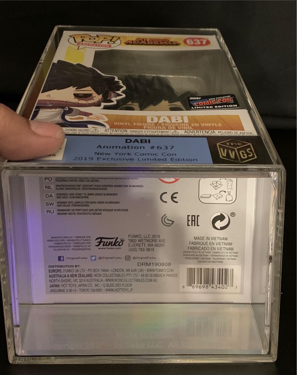 Dabi - My Hero Academia vinyl figure collectible [Barcode 889698434027] - Main Image 4