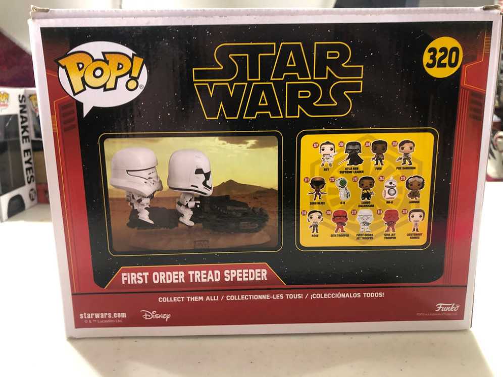 Star Wars - First Order Tread Speeder - Star Wars vinyl figure collectible [Barcode 889698399159] - Main Image 4