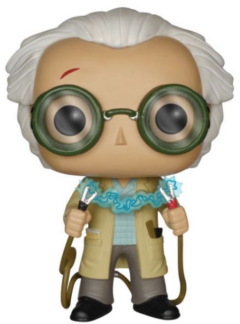 Back To The Future:  236 Dr. Emmett Brown - Back to the Future vinyl figure collectible [Barcode 849803064778] - Main Image 2