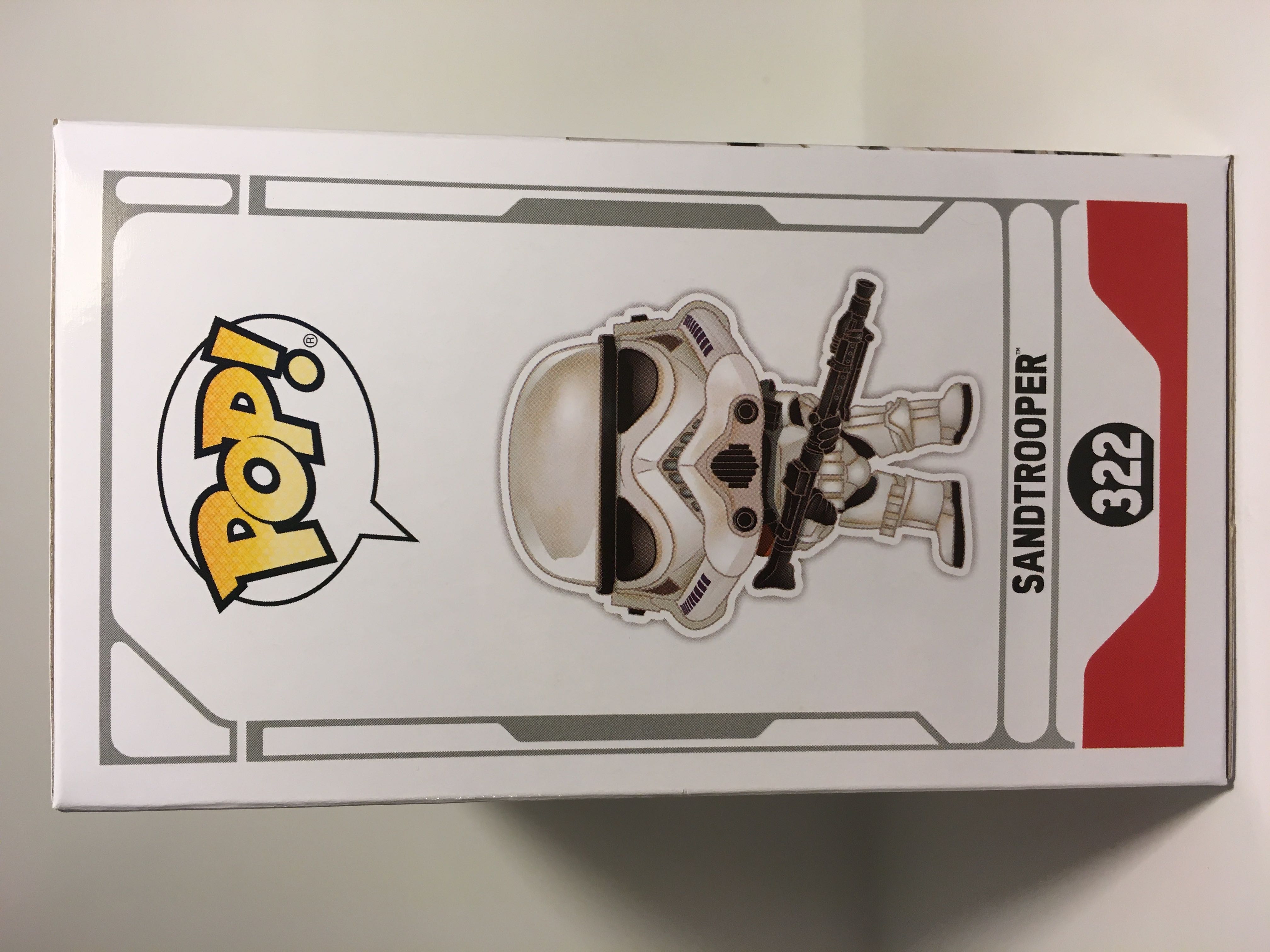 # 322 Sandtrooper - Star Wars vinyl figure collectible [Barcode 889698397926] - Main Image 2