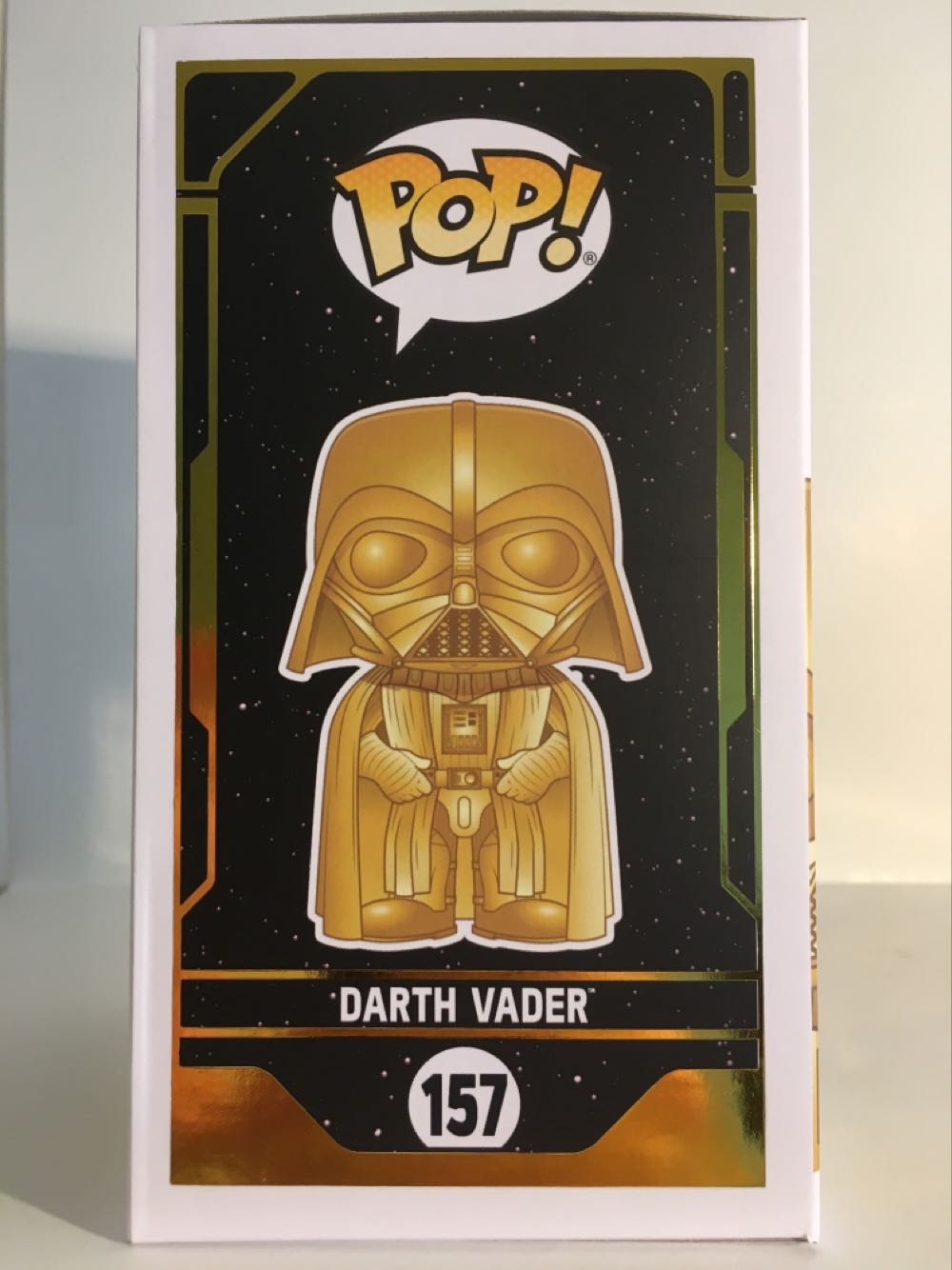 Gold Darth Vader - Star Wars vinyl figure collectible [Barcode 889698430159] - Main Image 2