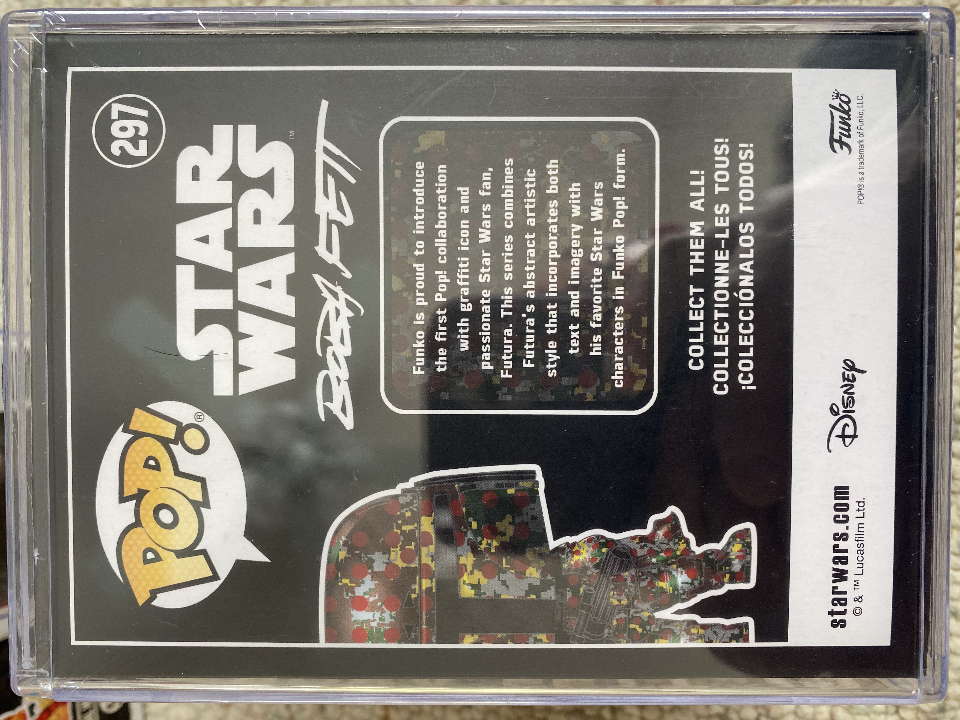 Boba Fett (Futura) - Star Wars vinyl figure collectible [Barcode 889698448086] - Main Image 2