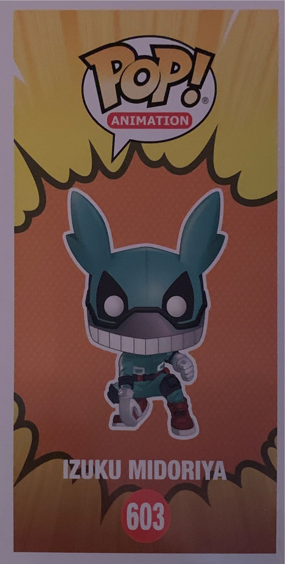 SIGNED My Hero Academia: Izuku Midoriya, #603 - My Hero Academia vinyl figure collectible [Barcode 889698429306] - Main Image 4